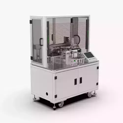 Semi Automatic Turning Machine 3D model