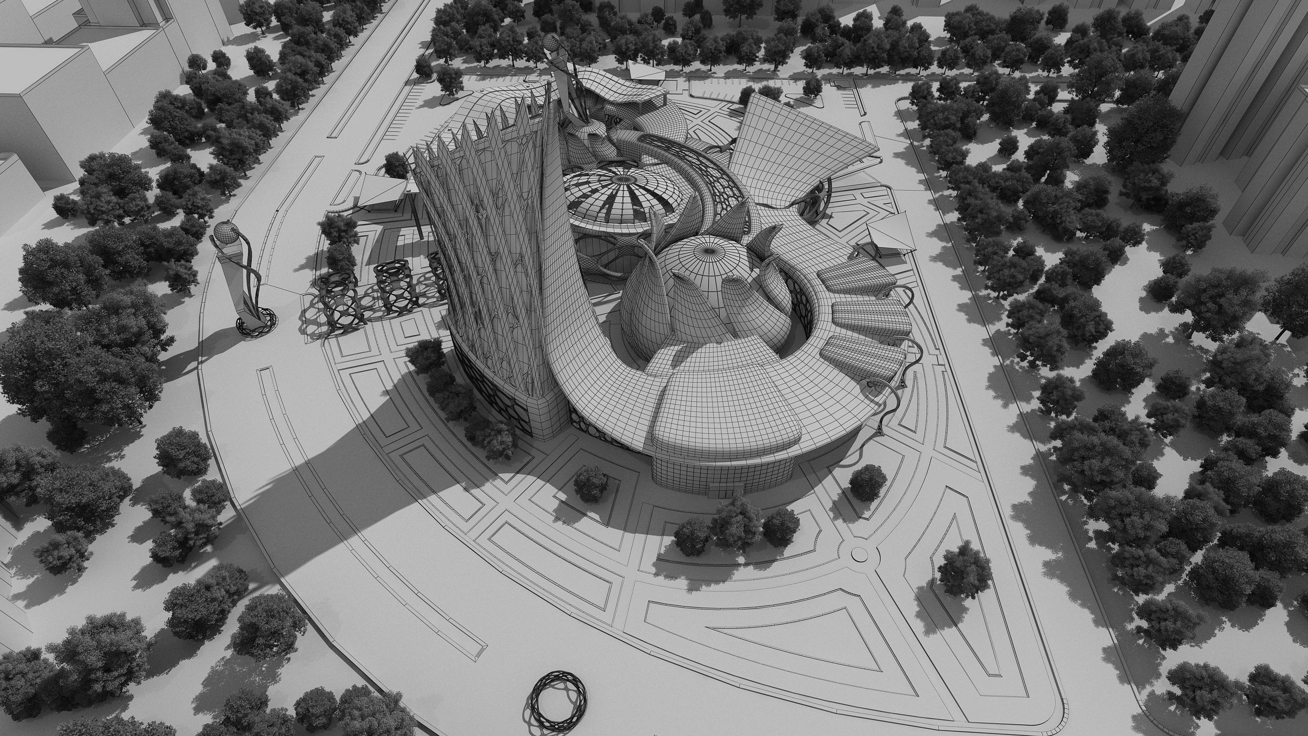 0150 - Nanotechnology Research Center - 2D Drawings-3D Files 3D model_15