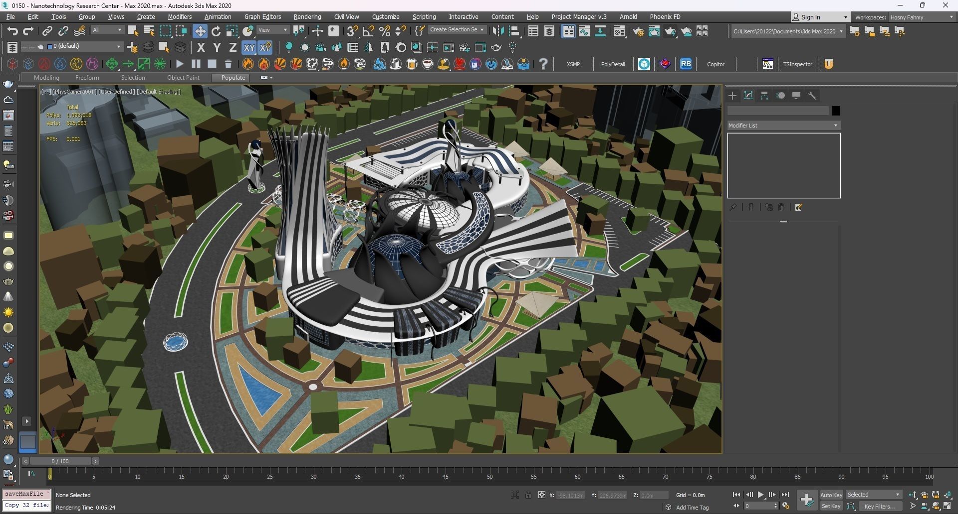 0150 - Nanotechnology Research Center - 2D Drawings-3D Files 3D model_26