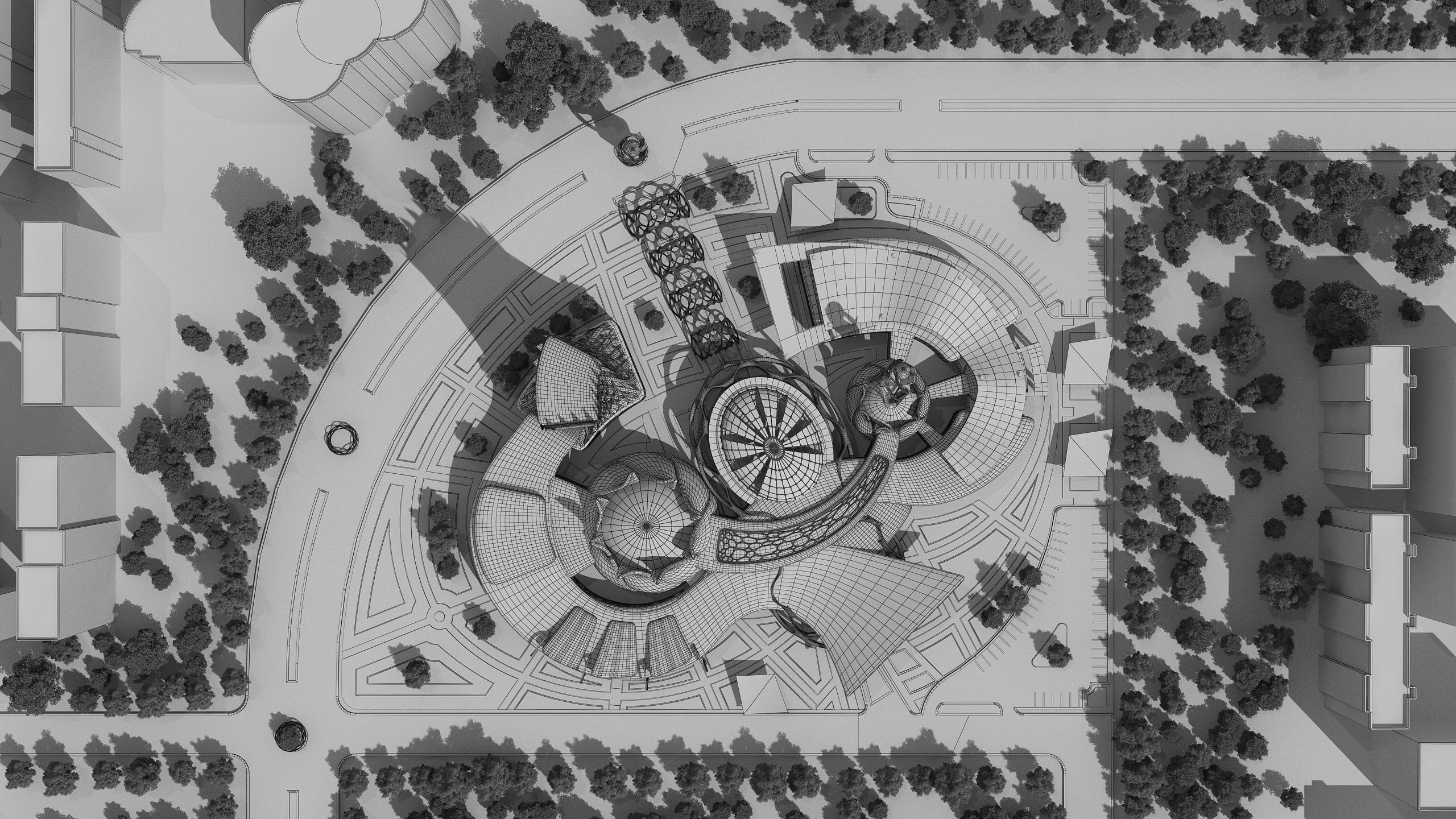 0150 - Nanotechnology Research Center - 2D Drawings-3D Files 3D model_23