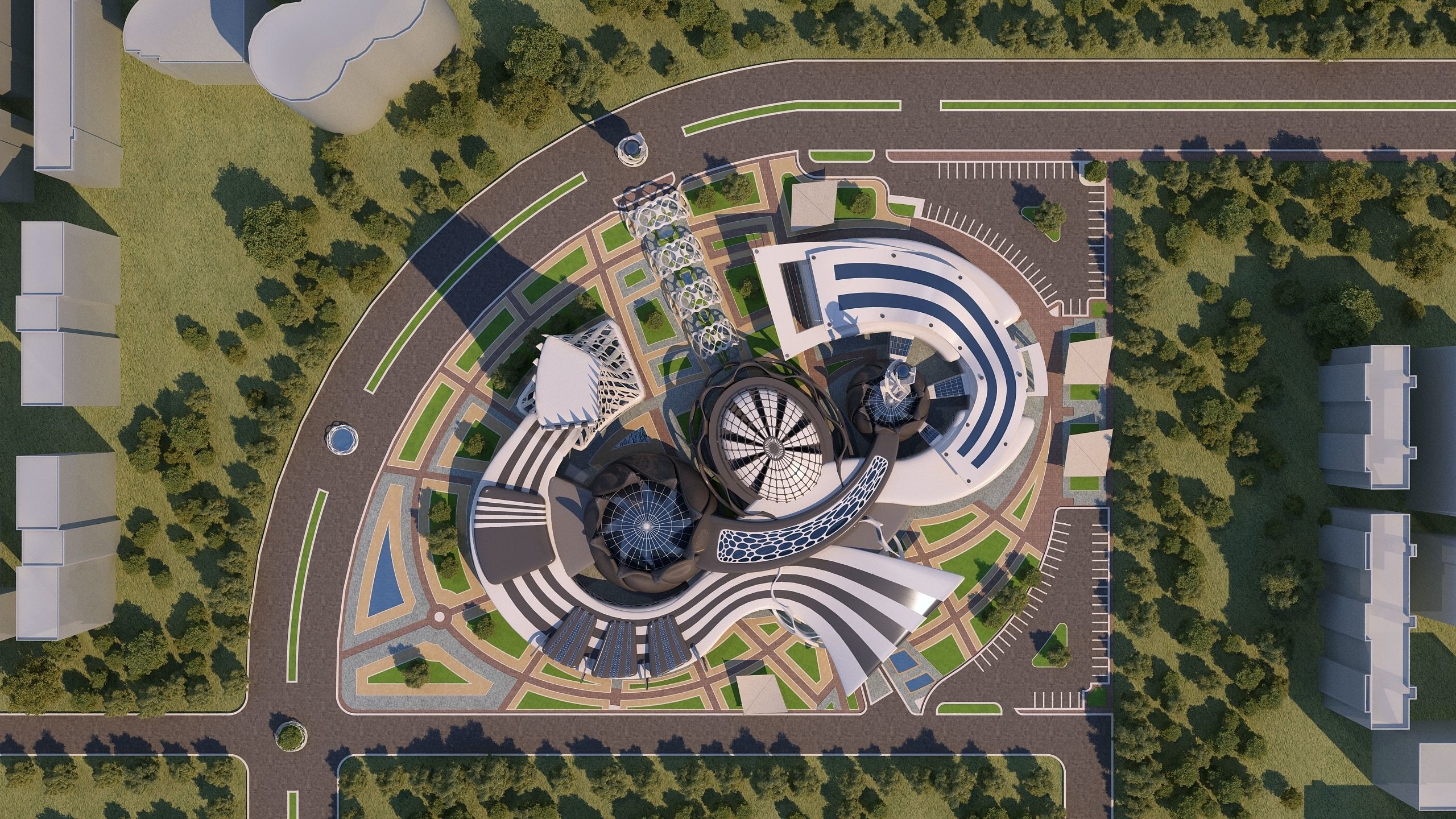 0150 - Nanotechnology Research Center - 2D Drawings-3D Files 3D model_10