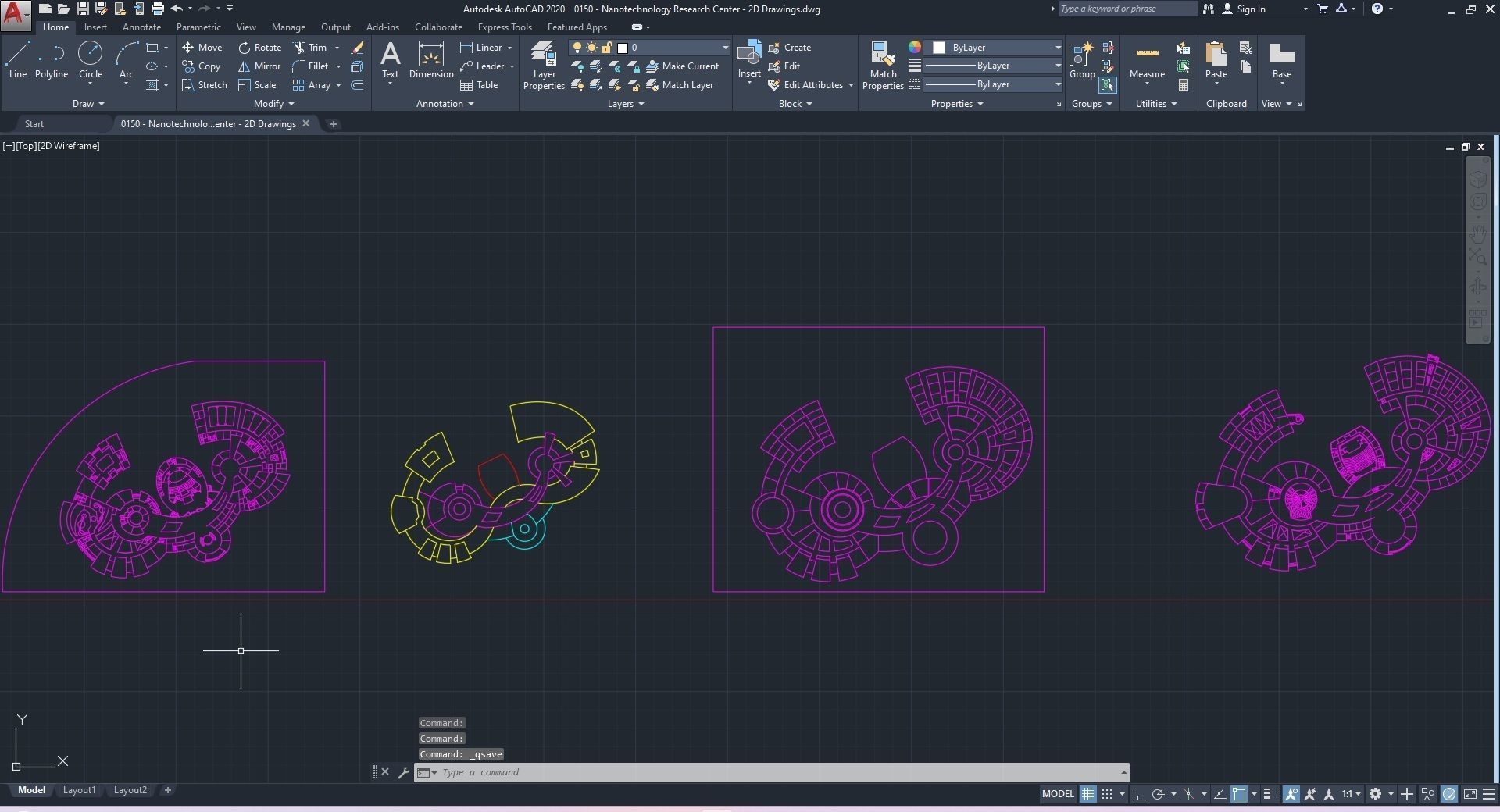 0150 - Nanotechnology Research Center - 2D Drawings-3D Files 3D model_33
