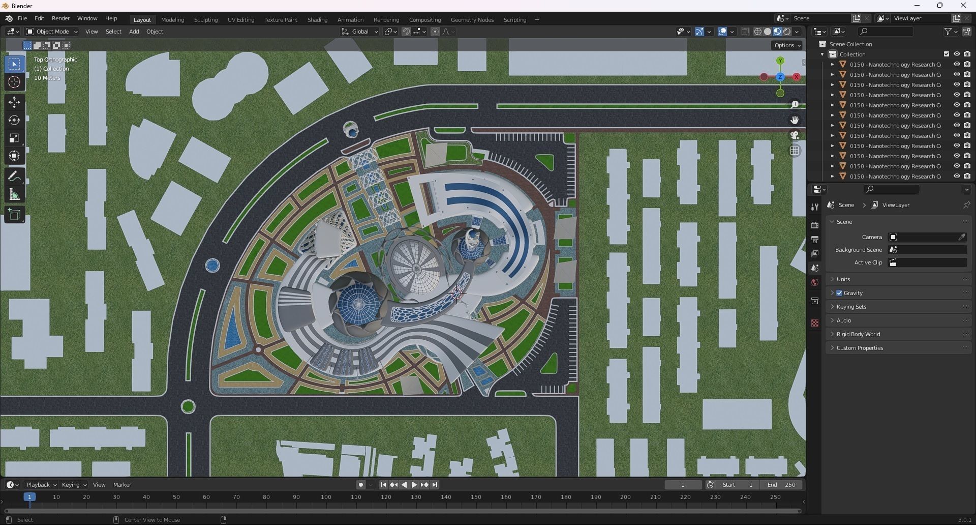 0150 - Nanotechnology Research Center - 2D Drawings-3D Files 3D model_31