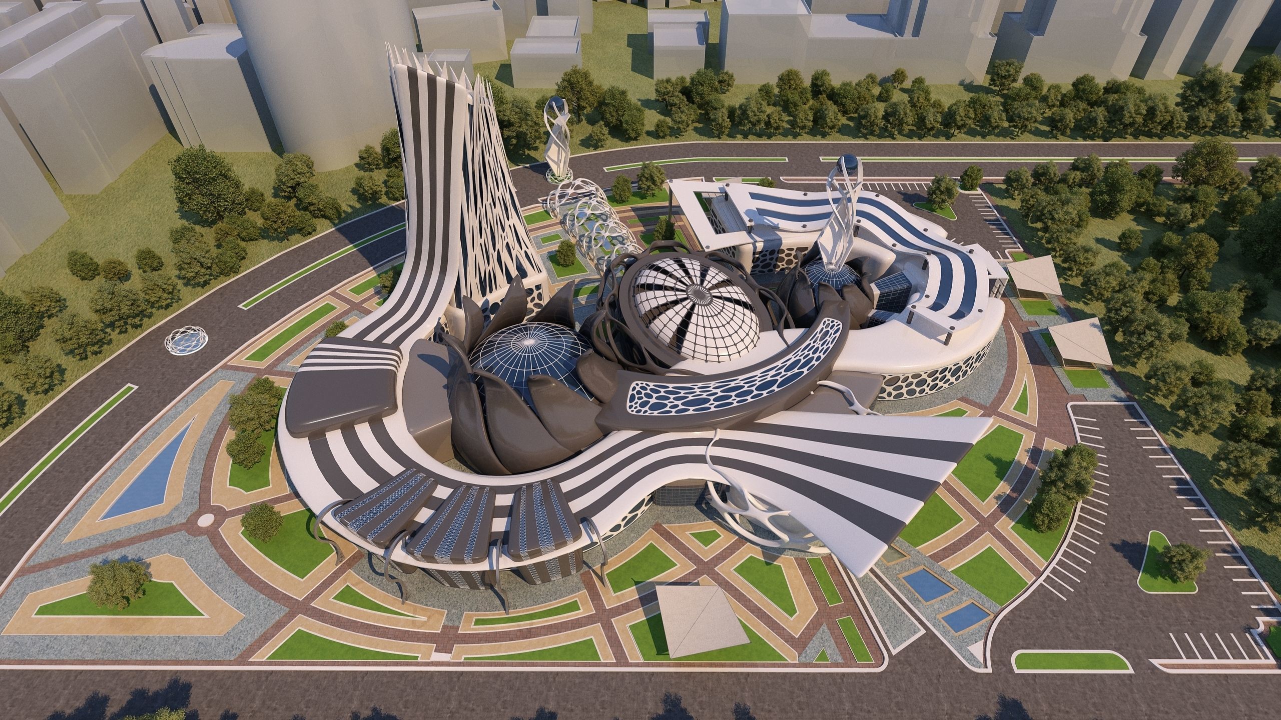 0150 - Nanotechnology Research Center - 2D Drawings-3D Files 3D model_8