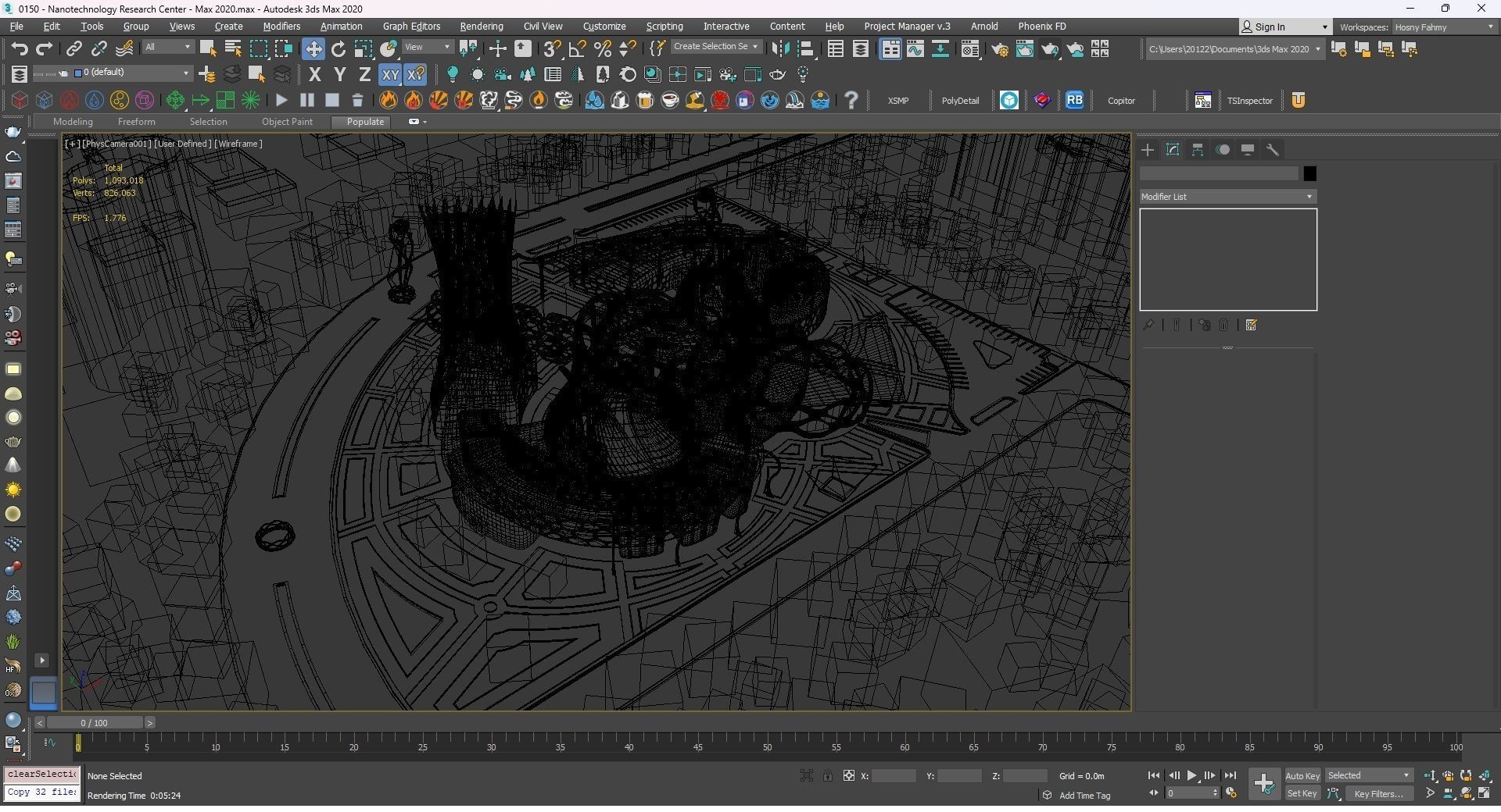 0150 - Nanotechnology Research Center - 2D Drawings-3D Files 3D model_27