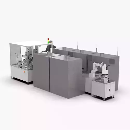 Automatic LED Shell Dispensing Detection Machine 3D model