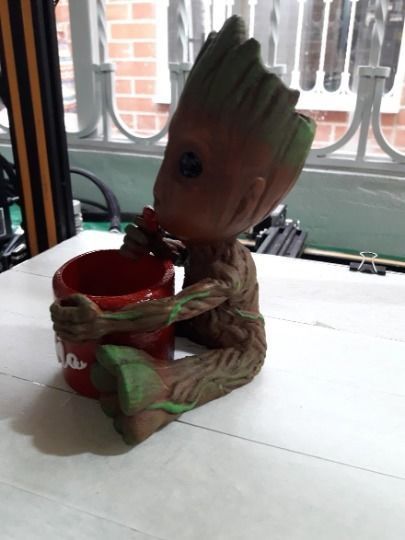 Sweet Groot Candy Planter - 3D Printable File 3D print model_10