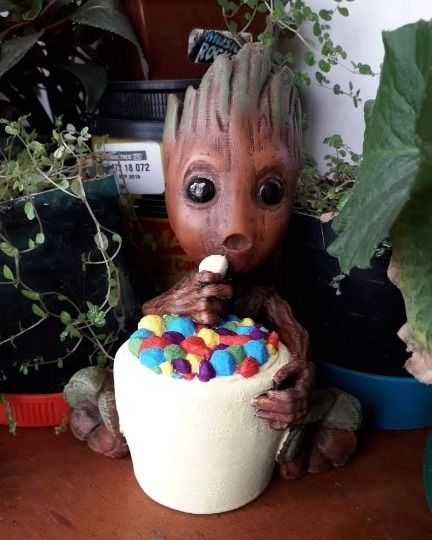 Sweet Groot Candy Planter - 3D Printable File 3D print model_8