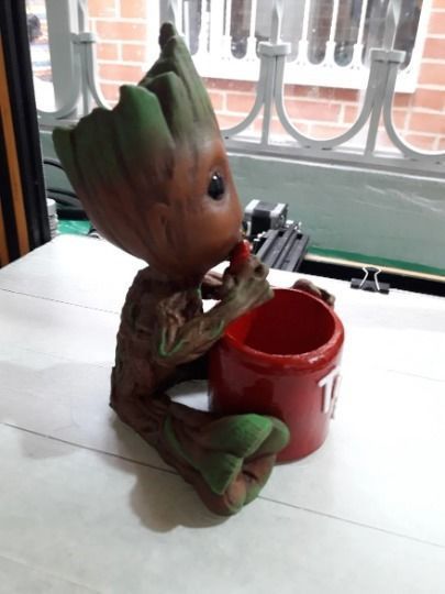 Sweet Groot Candy Planter - 3D Printable File 3D print model_11