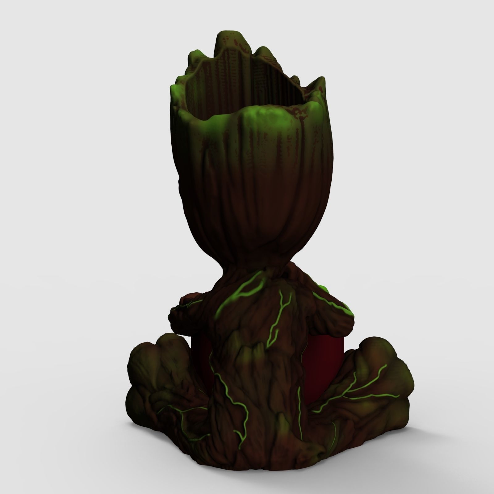 Sweet Groot Candy Planter - 3D Printable File 3D print model_5