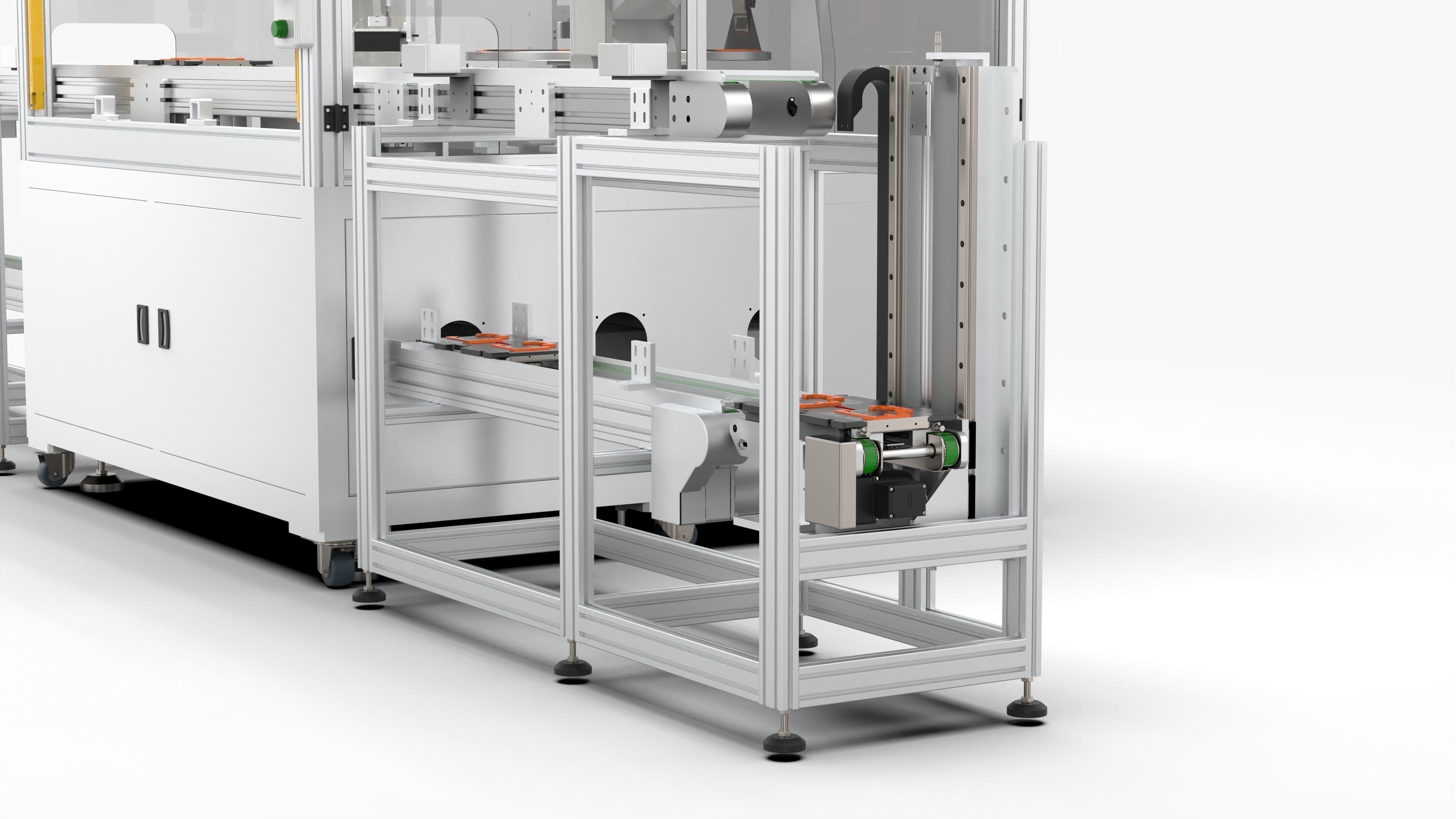 Automatic Mobile Phone Battery Testing Machine 3D model_7