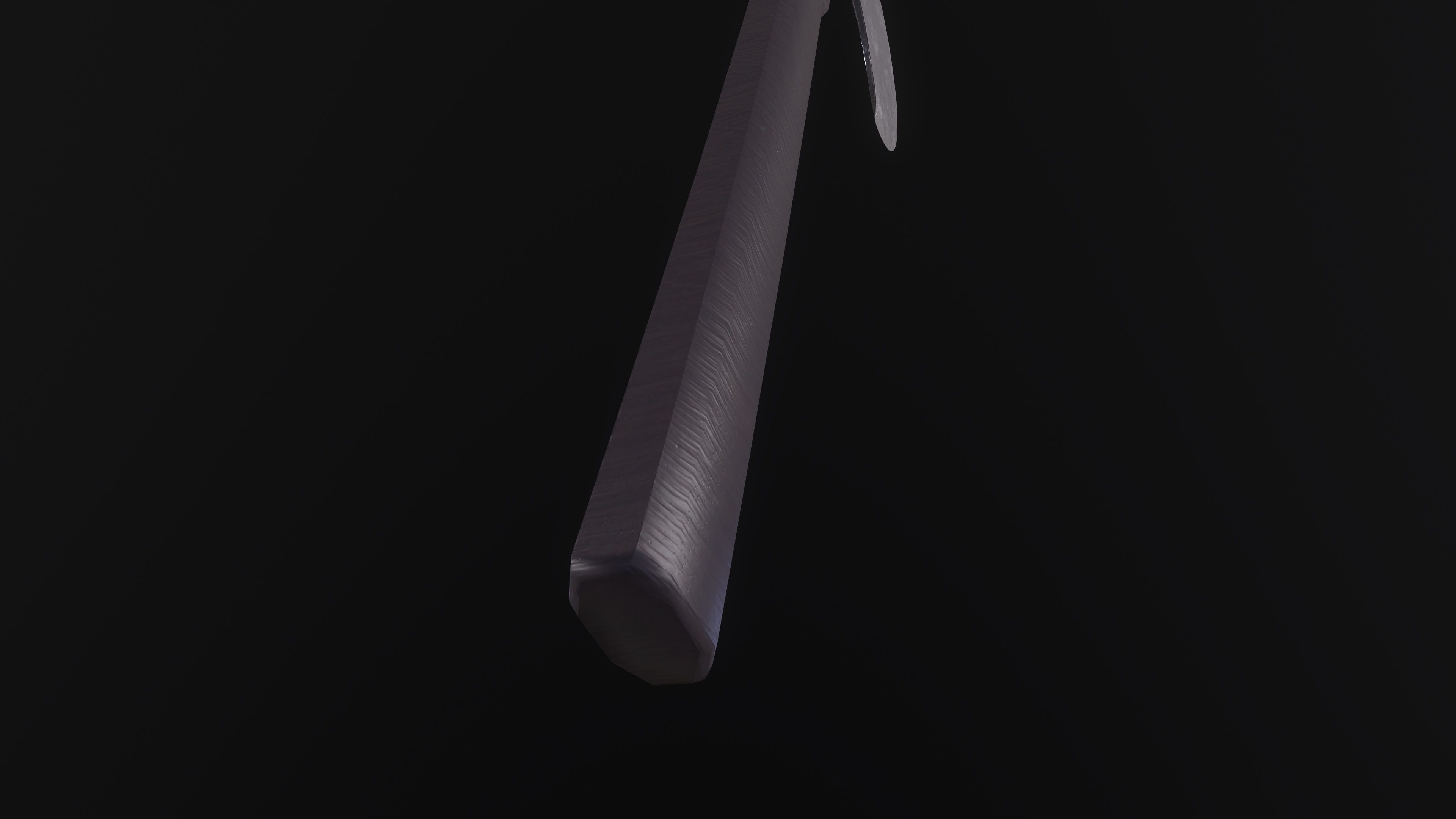 Axe of Giovanni Battista Bugatti - Papal Executioner Low-poly 3D model_10