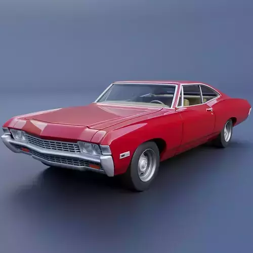 Chevrolet Impala 1968 3D print model