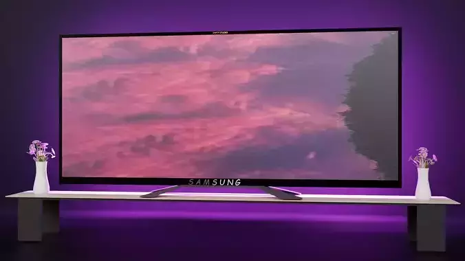 Samsung TV Free 3D model
