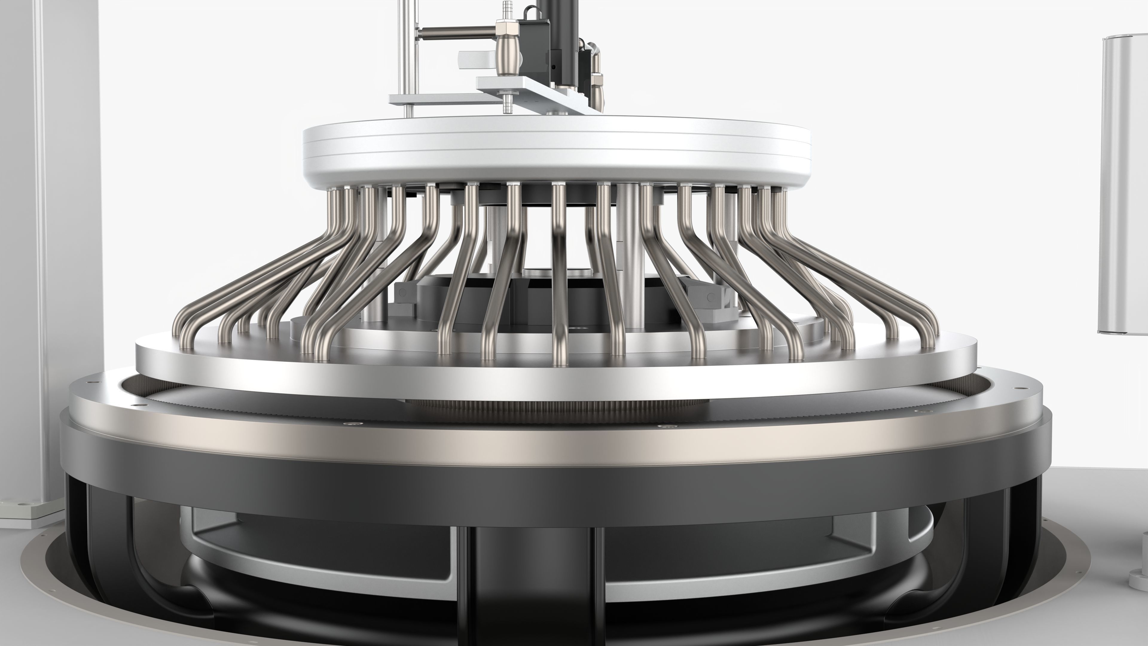 Automatic High Precision Glass Polishing Machine 3D model_12