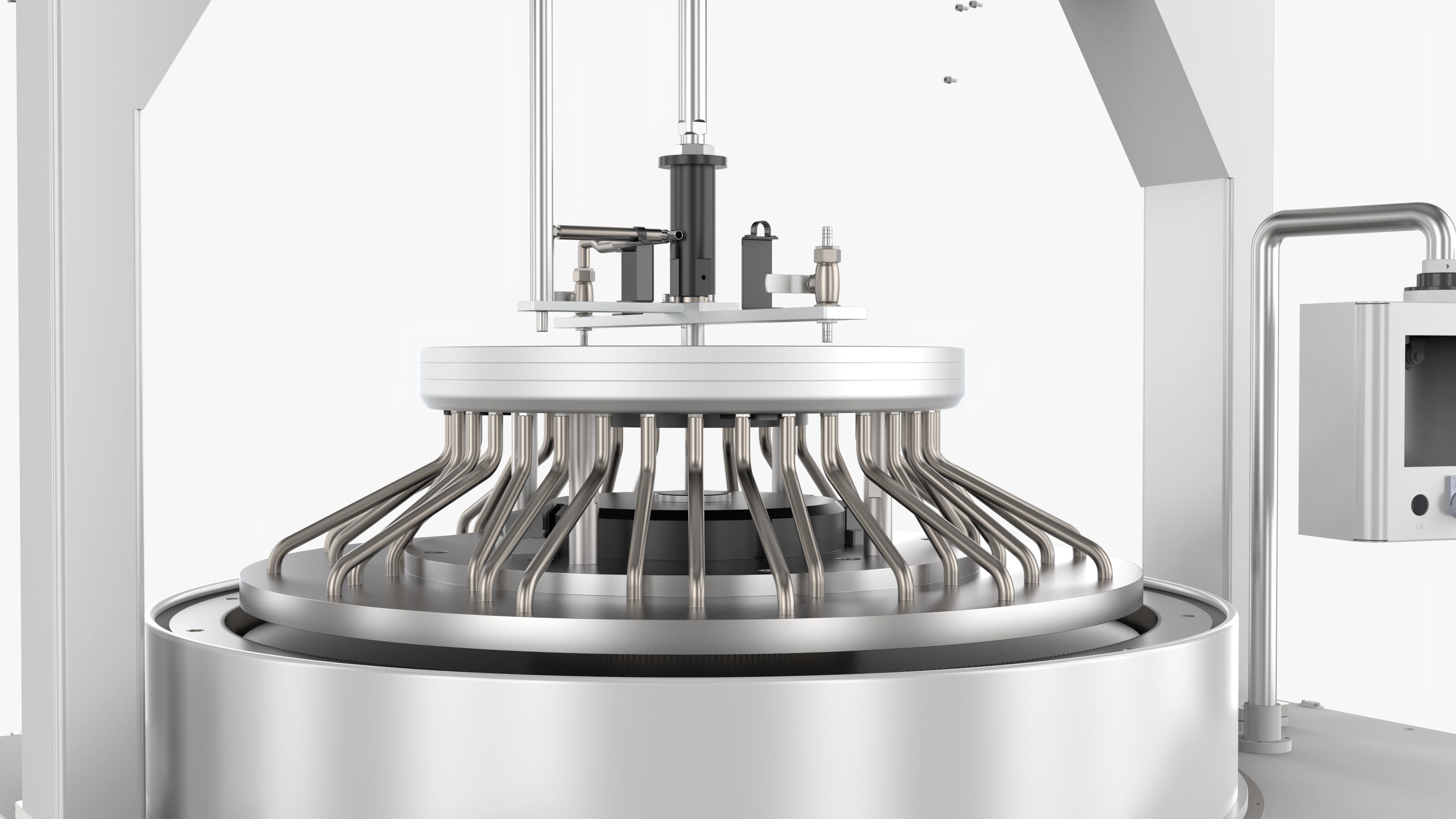 Automatic High Precision Glass Polishing Machine 3D model_11