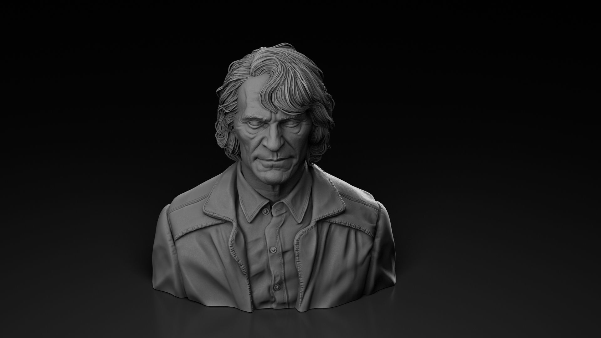Joaquin Phoenix - Arthur Fleck - Joker 3D print model_11