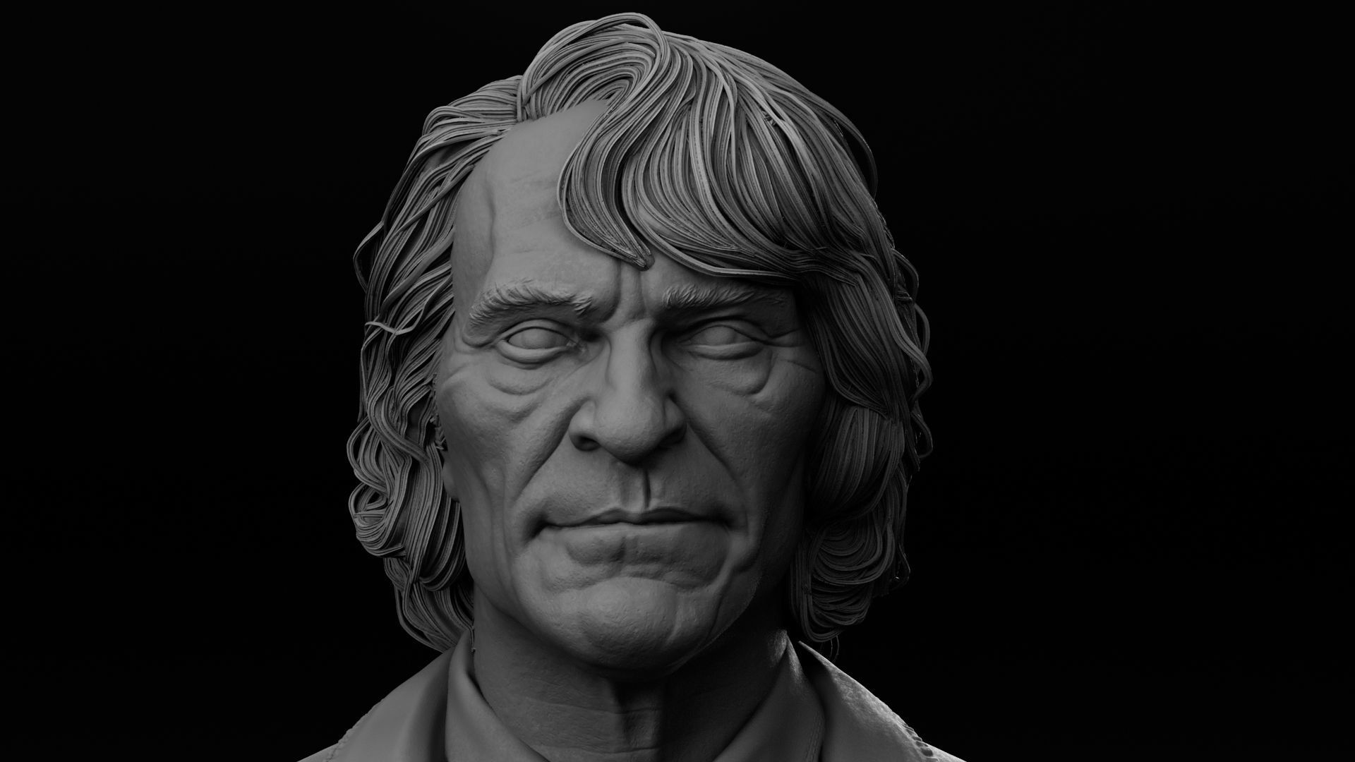 Joaquin Phoenix - Arthur Fleck - Joker 3D print model_7