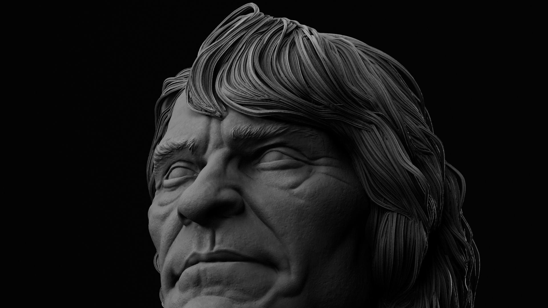 Joaquin Phoenix - Arthur Fleck - Joker 3D print model_9