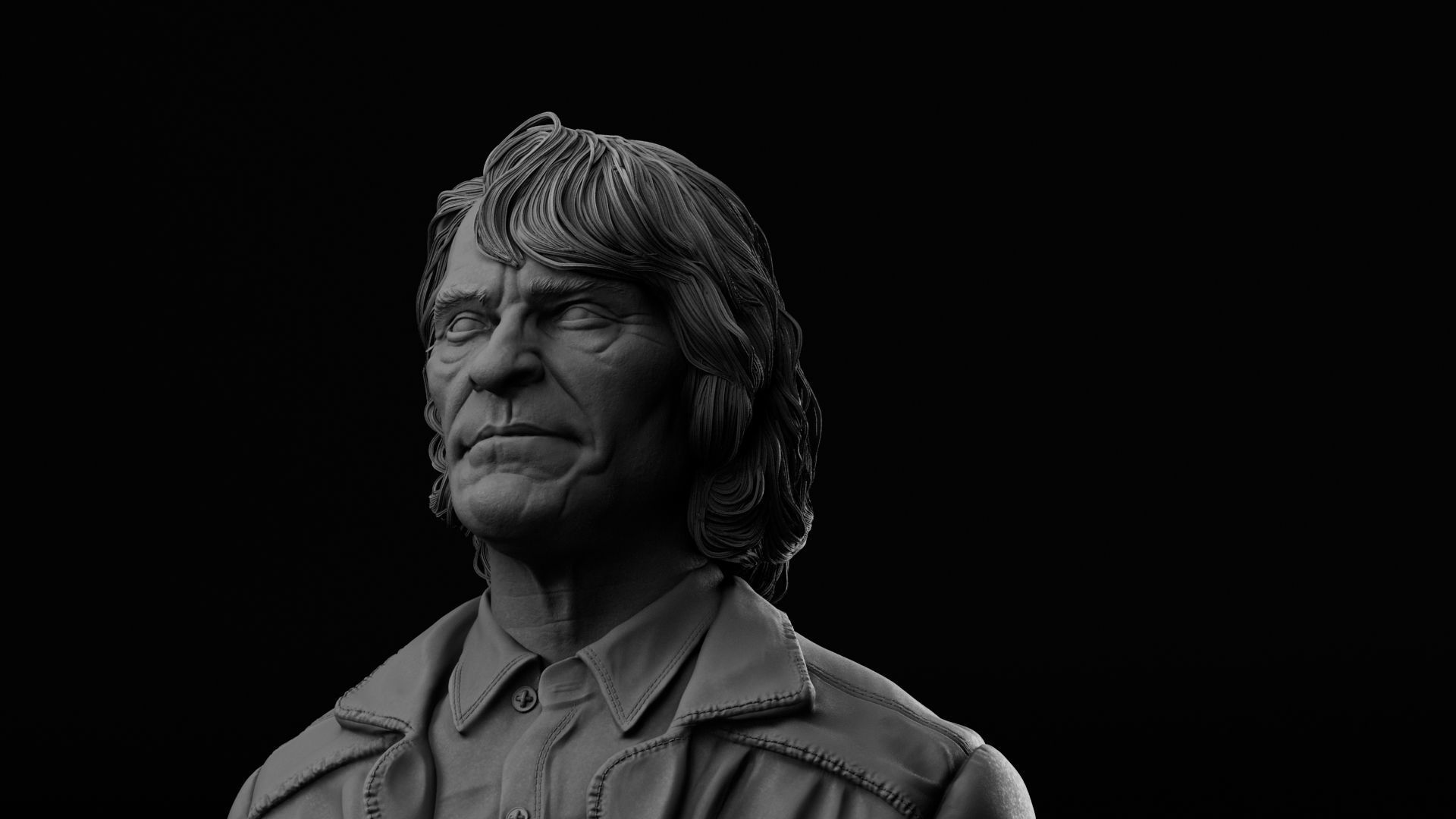 Joaquin Phoenix - Arthur Fleck - Joker 3D print model_4