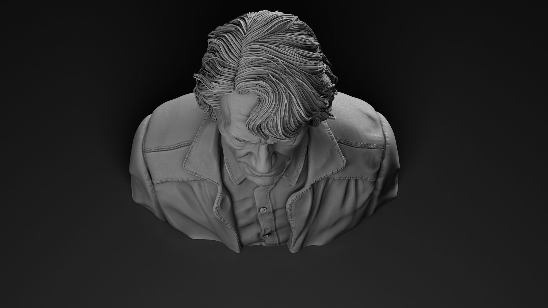 Joaquin Phoenix - Arthur Fleck - Joker 3D print model_15