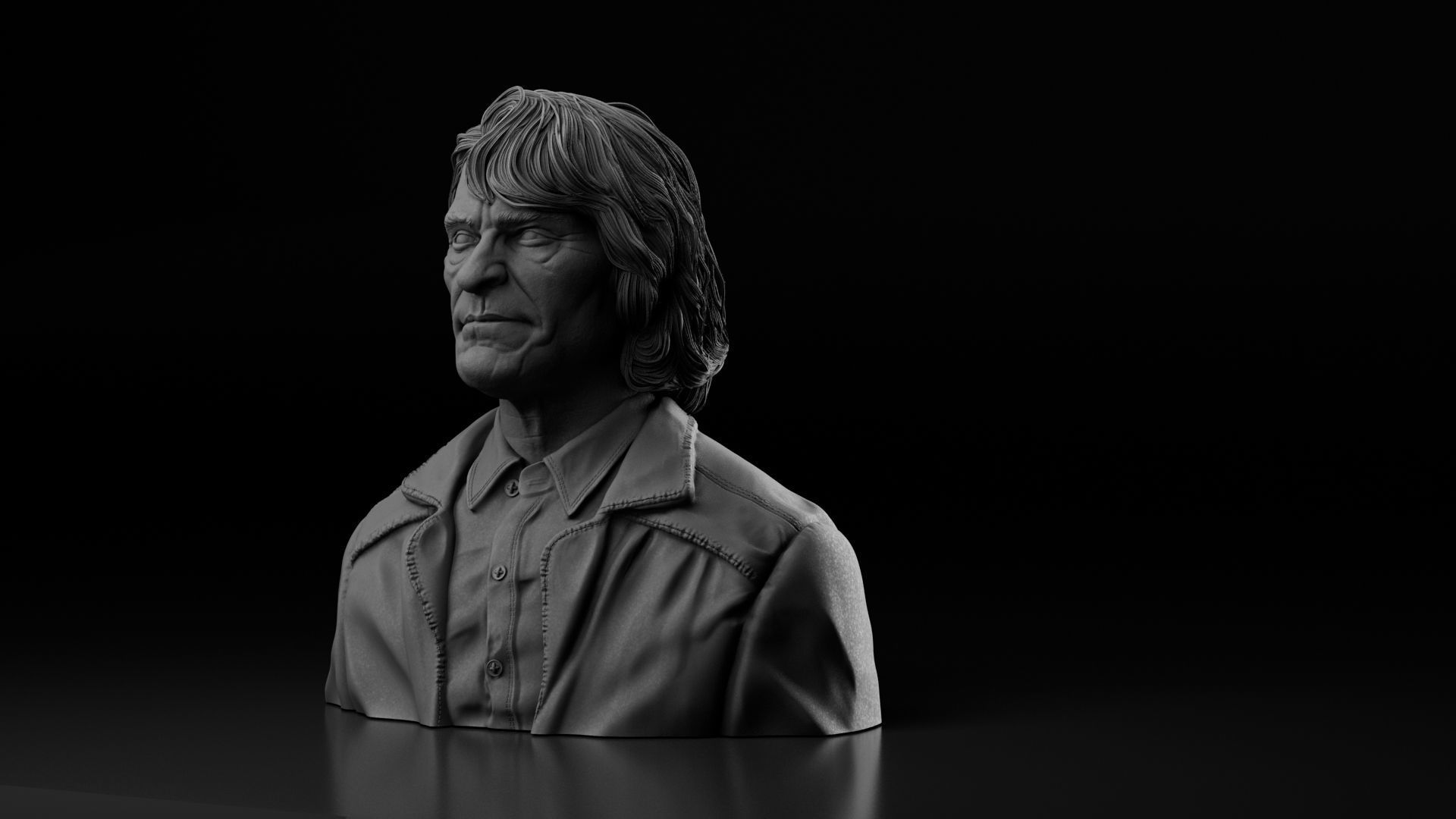 Joaquin Phoenix - Arthur Fleck - Joker 3D print model_3