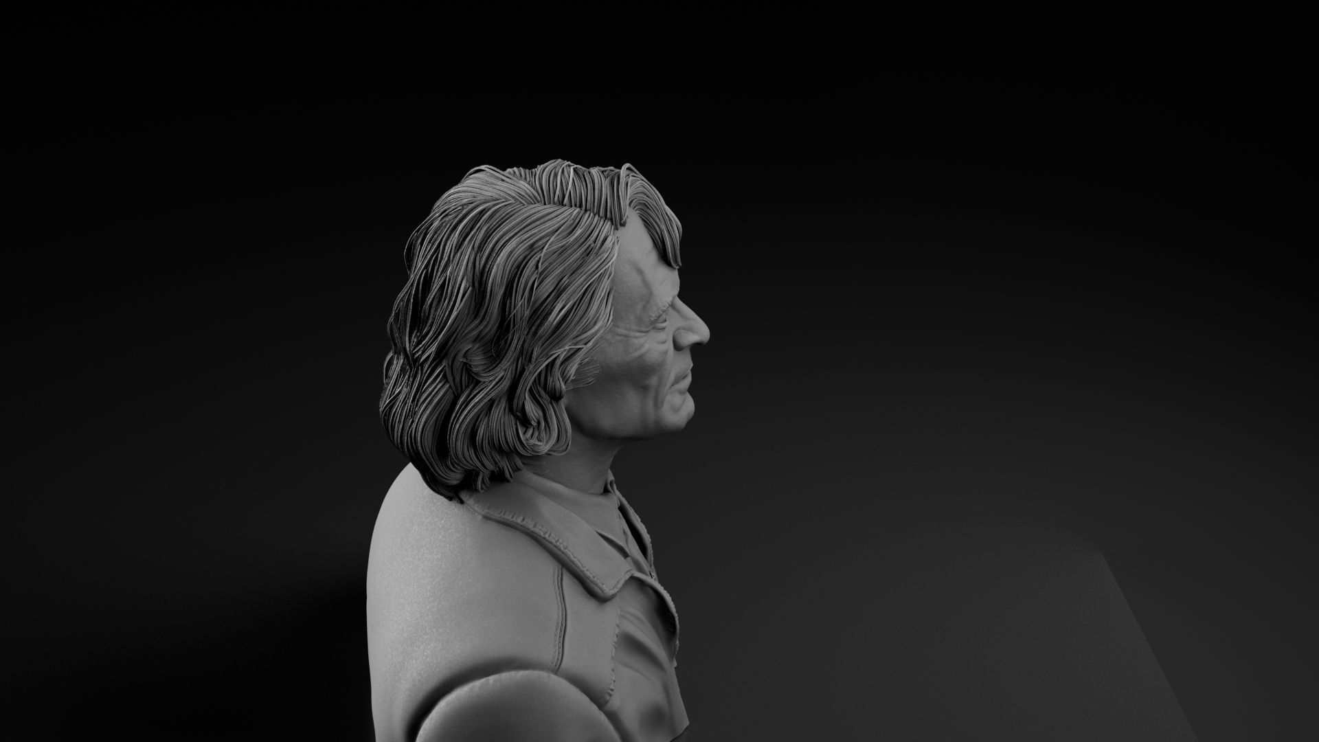 Joaquin Phoenix - Arthur Fleck - Joker 3D print model_12