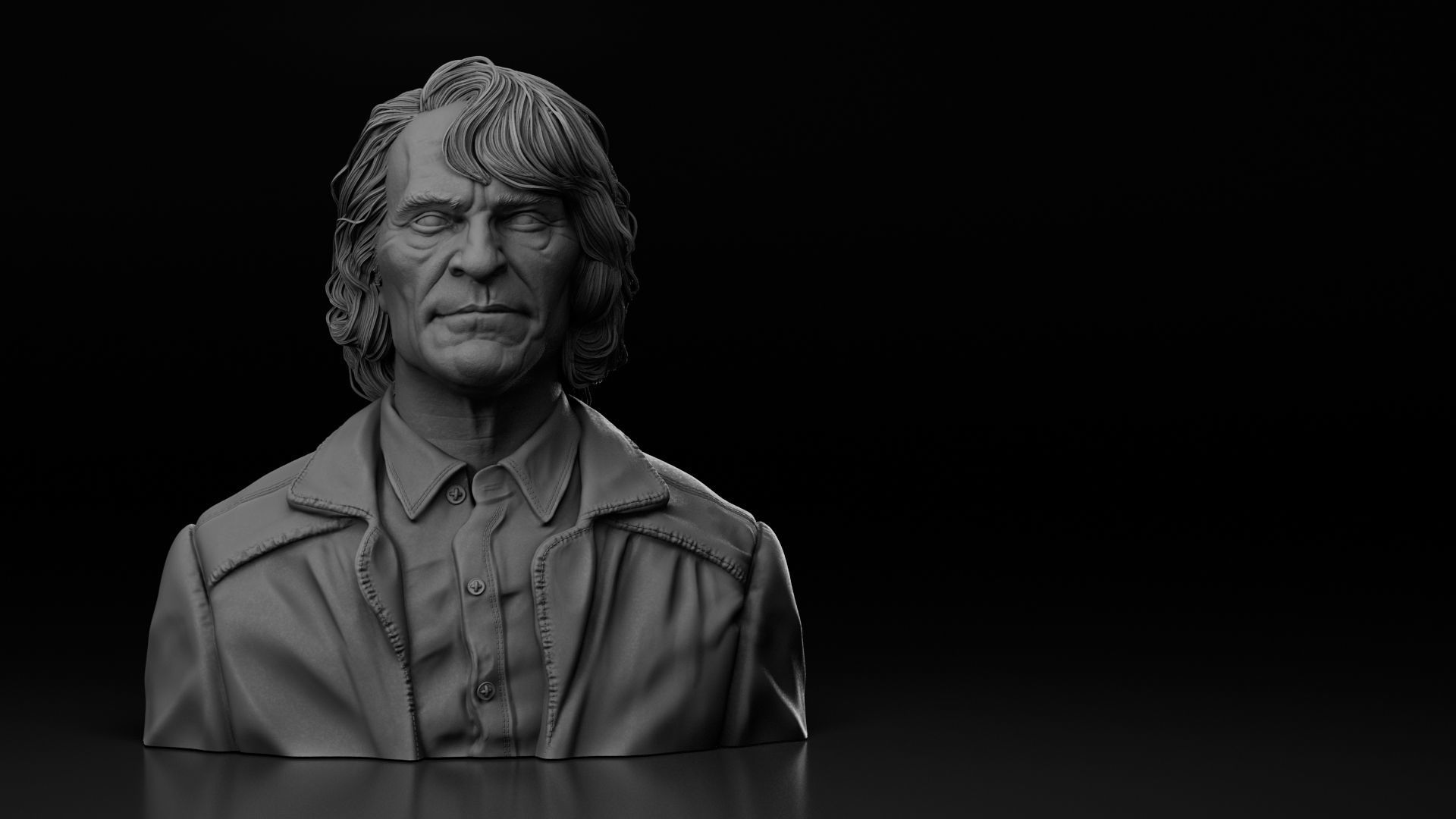 Joaquin Phoenix - Arthur Fleck - Joker 3D print model_2