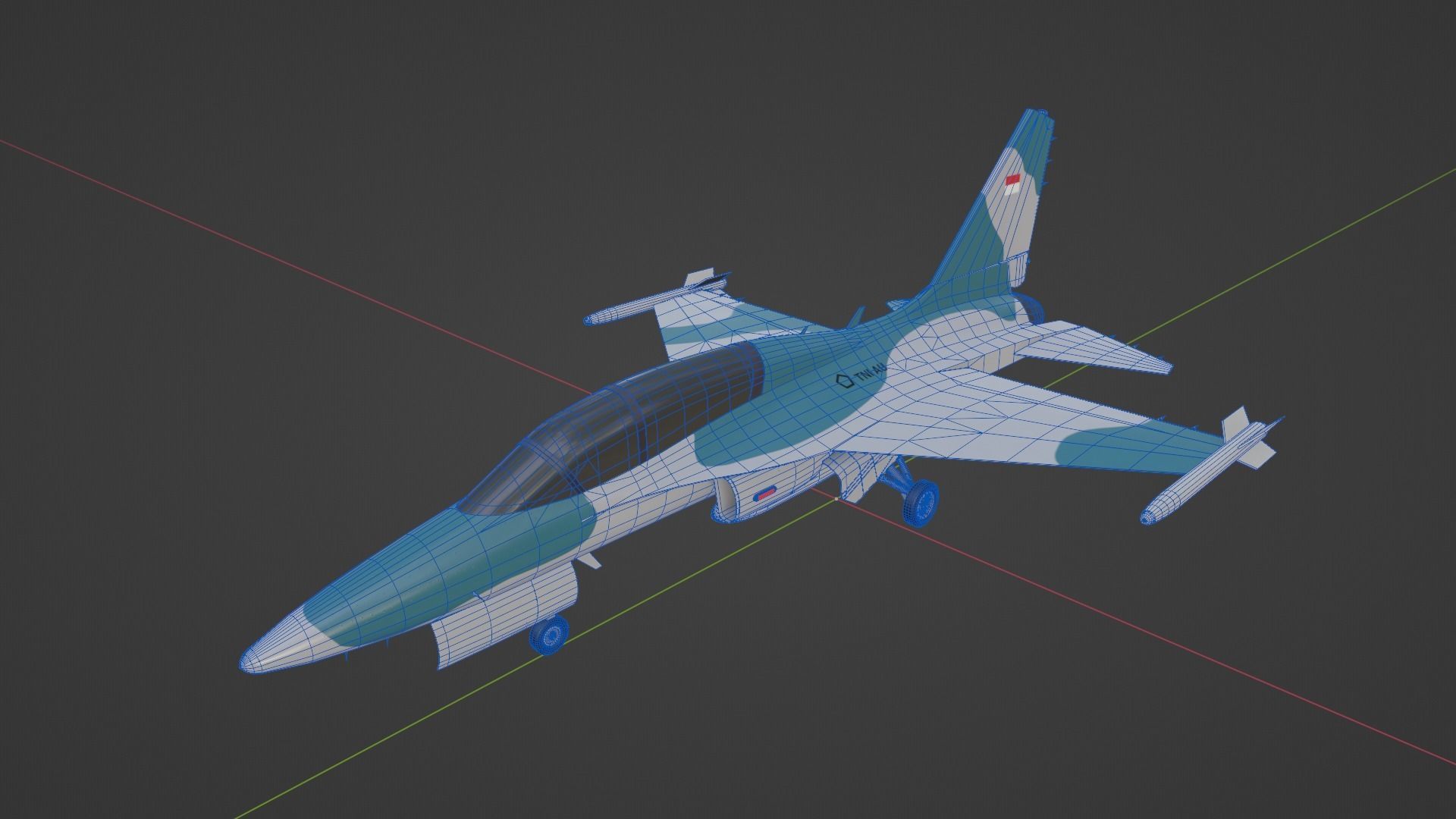 T-50 Golden Eagle 3D model_6