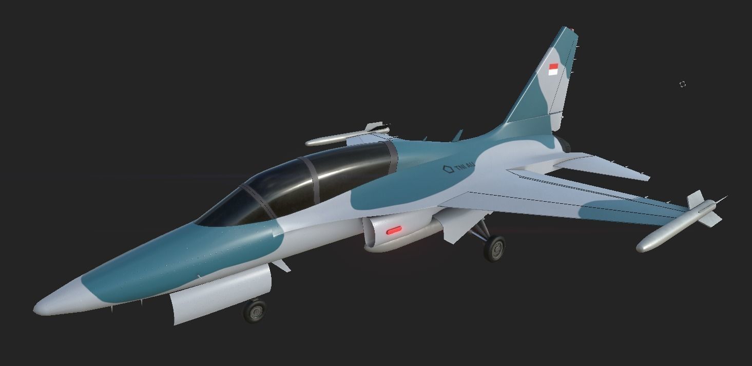 T-50 Golden Eagle 3D model_2