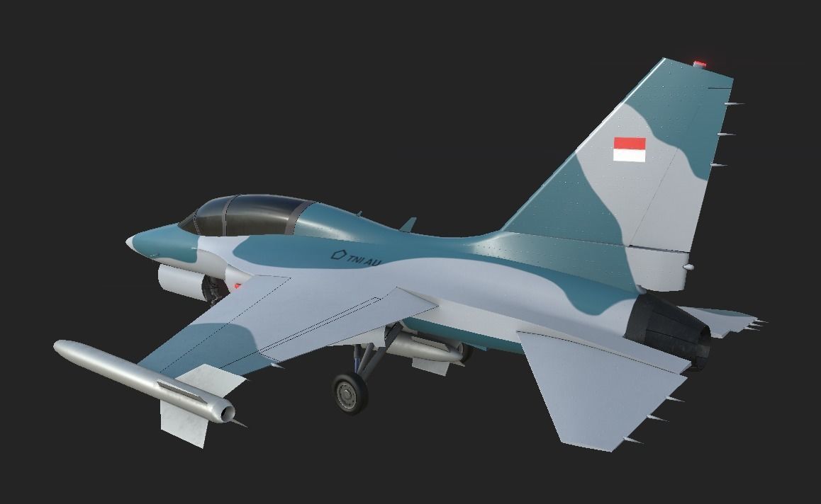 T-50 Golden Eagle 3D model_1