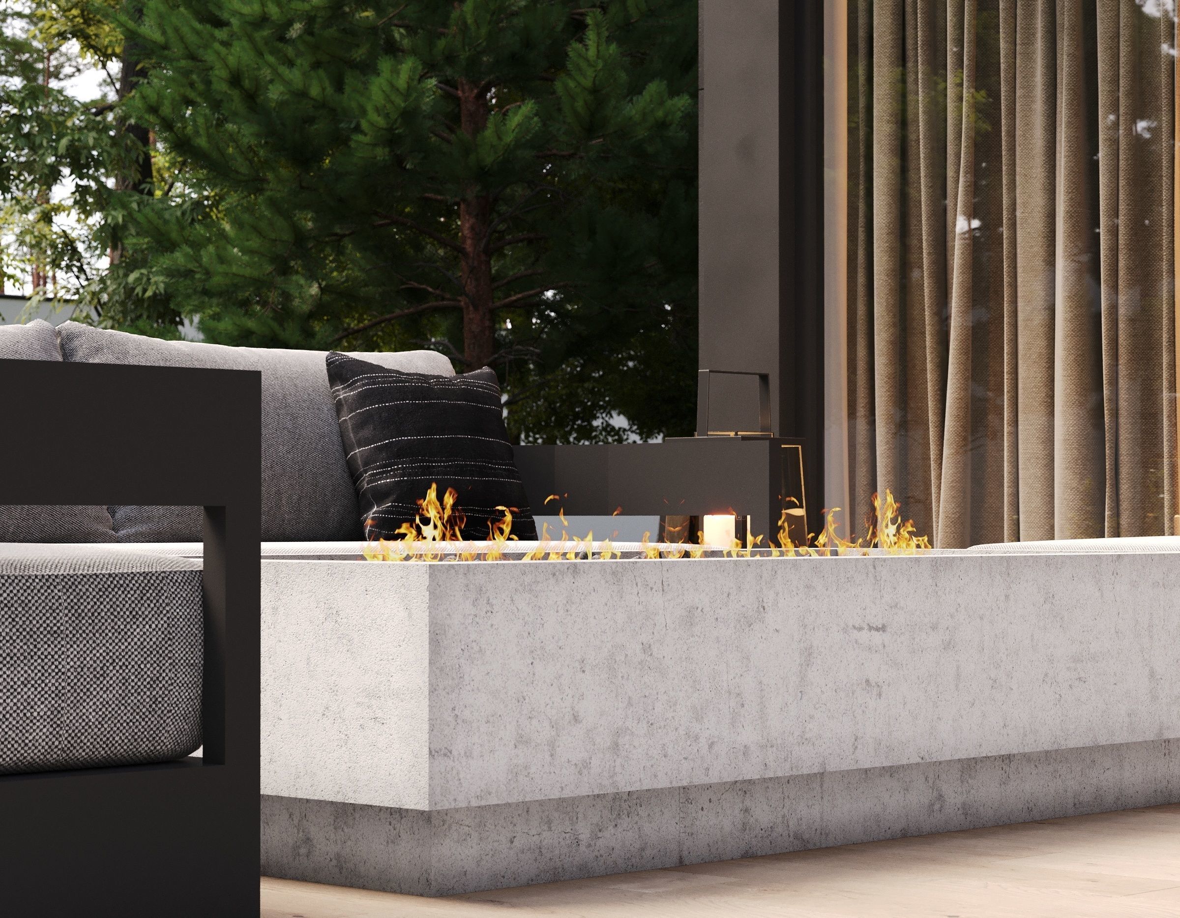 Exterior Design Facade 3D model_2