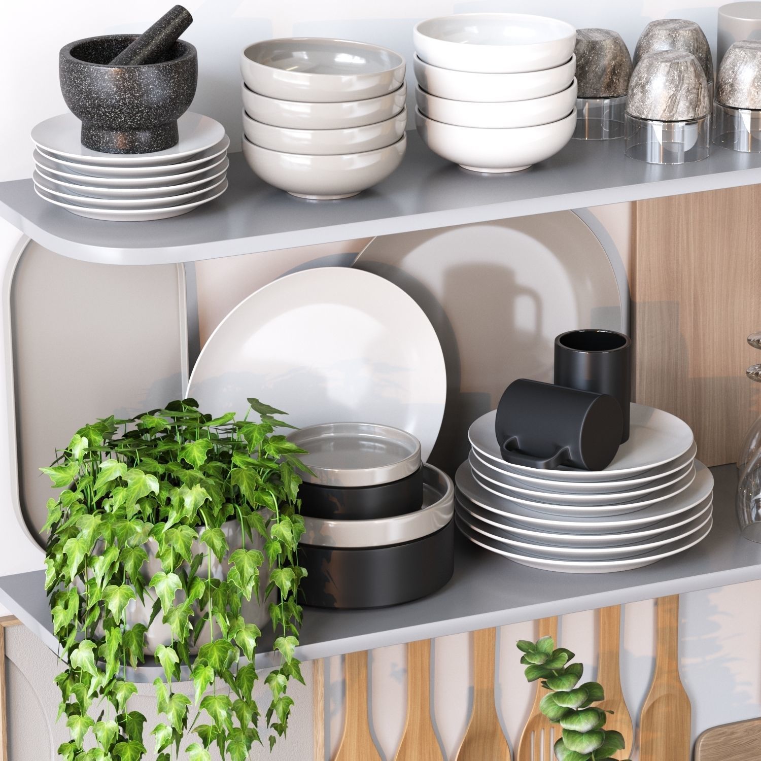 kitchen accessories RPM 04 3D model_5