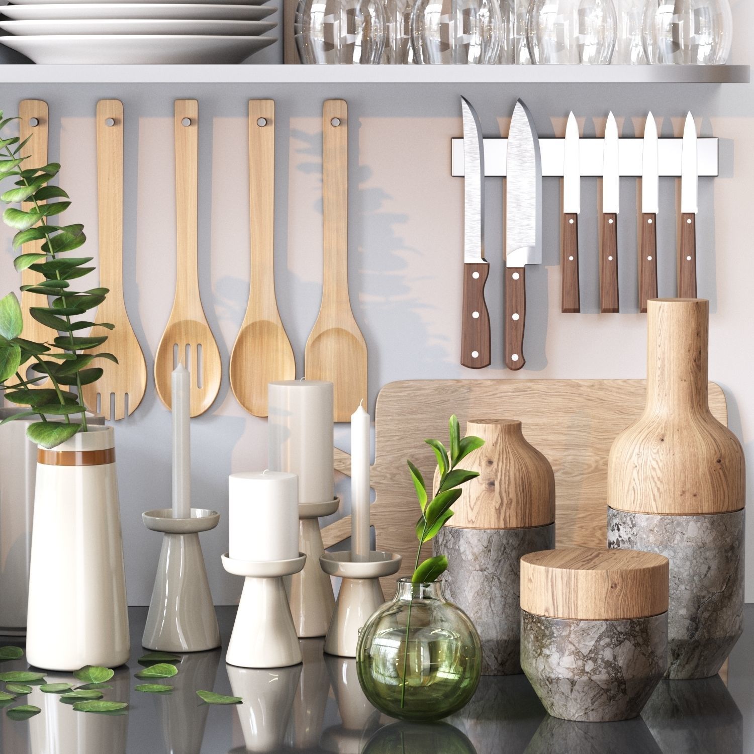 kitchen accessories RPM 04 3D model_3