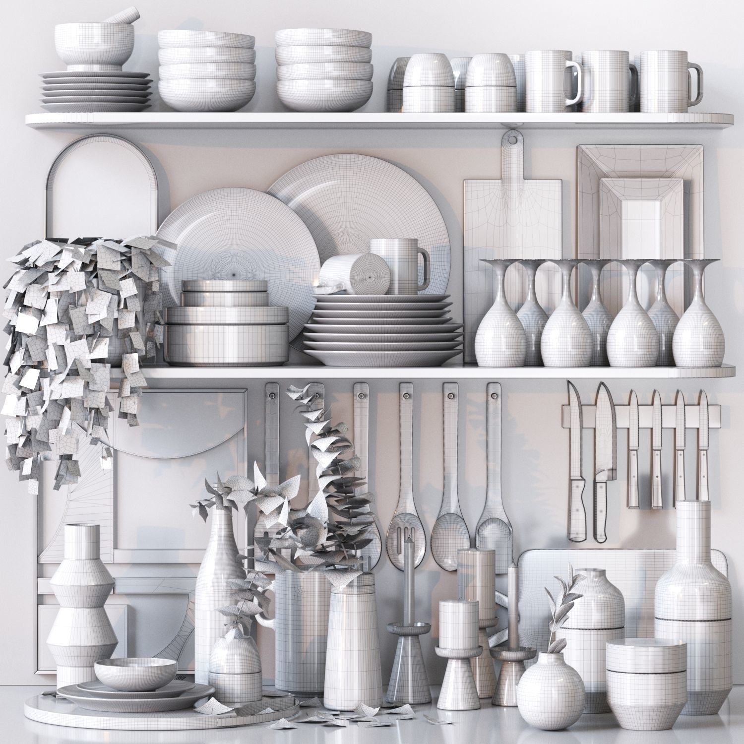 kitchen accessories RPM 04 3D model_6