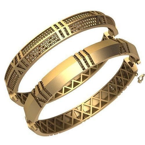 Bulgari bracelet 3D print model