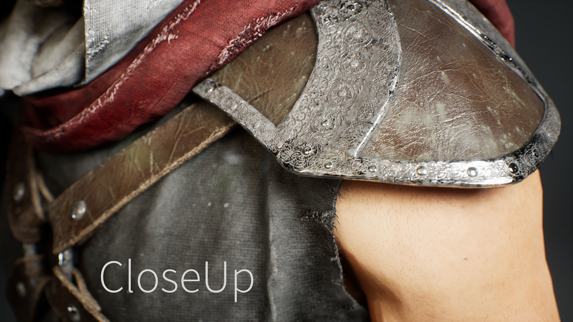 Assassin Omar Low-poly 3D model_5