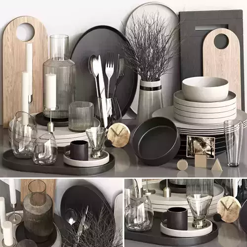 kitchen accessories RPM 05 3D model