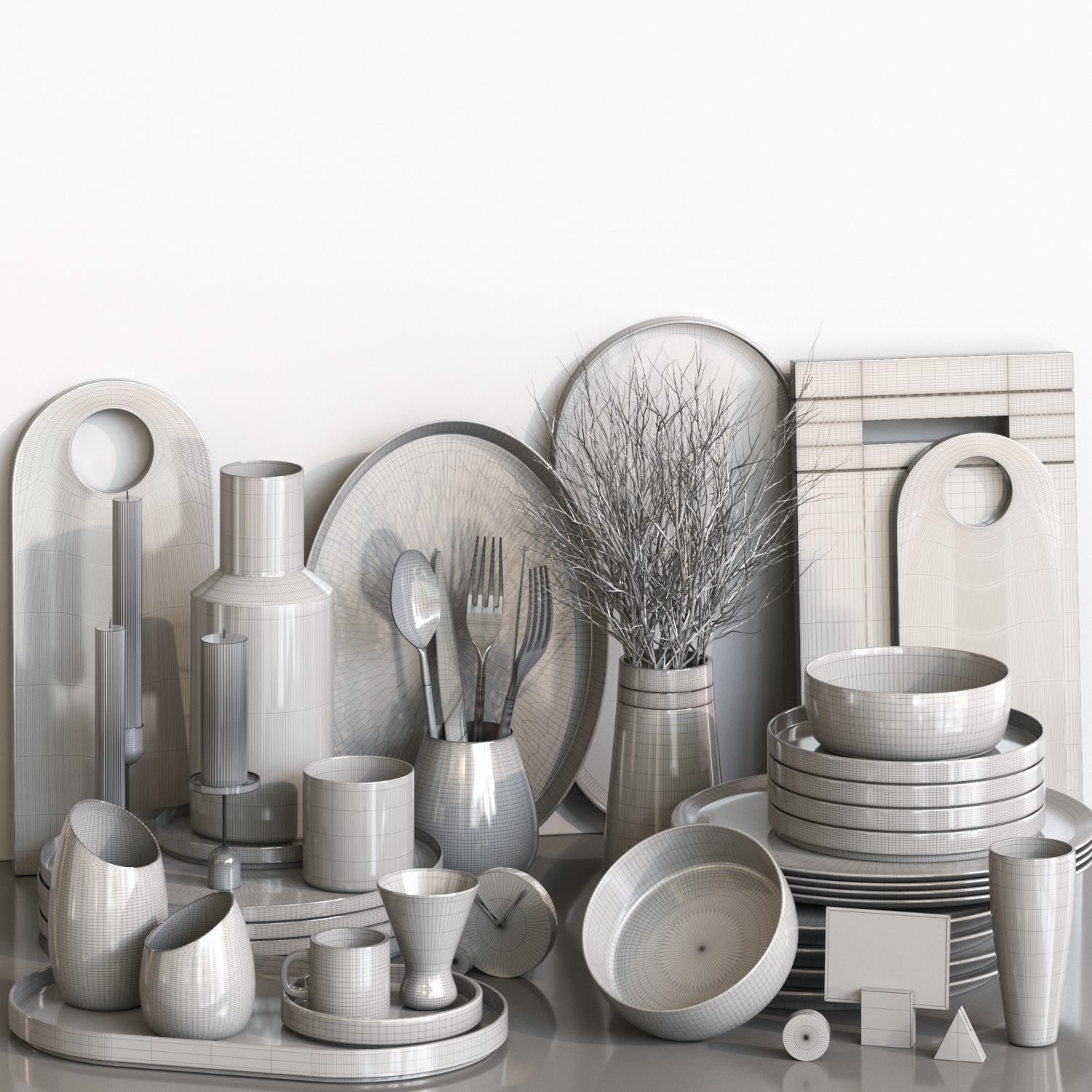 kitchen accessories RPM 05 3D model_1