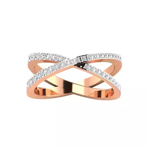 Women Wedding Engagement Ring STL OBJ FBX Renders Details