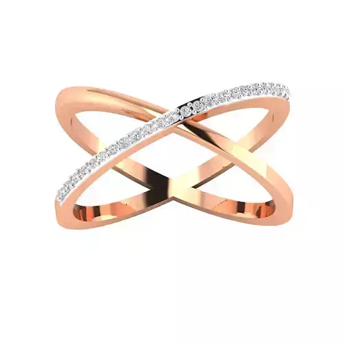 Women Wedding Engagement Ring STL OBJ FBX Renders Details