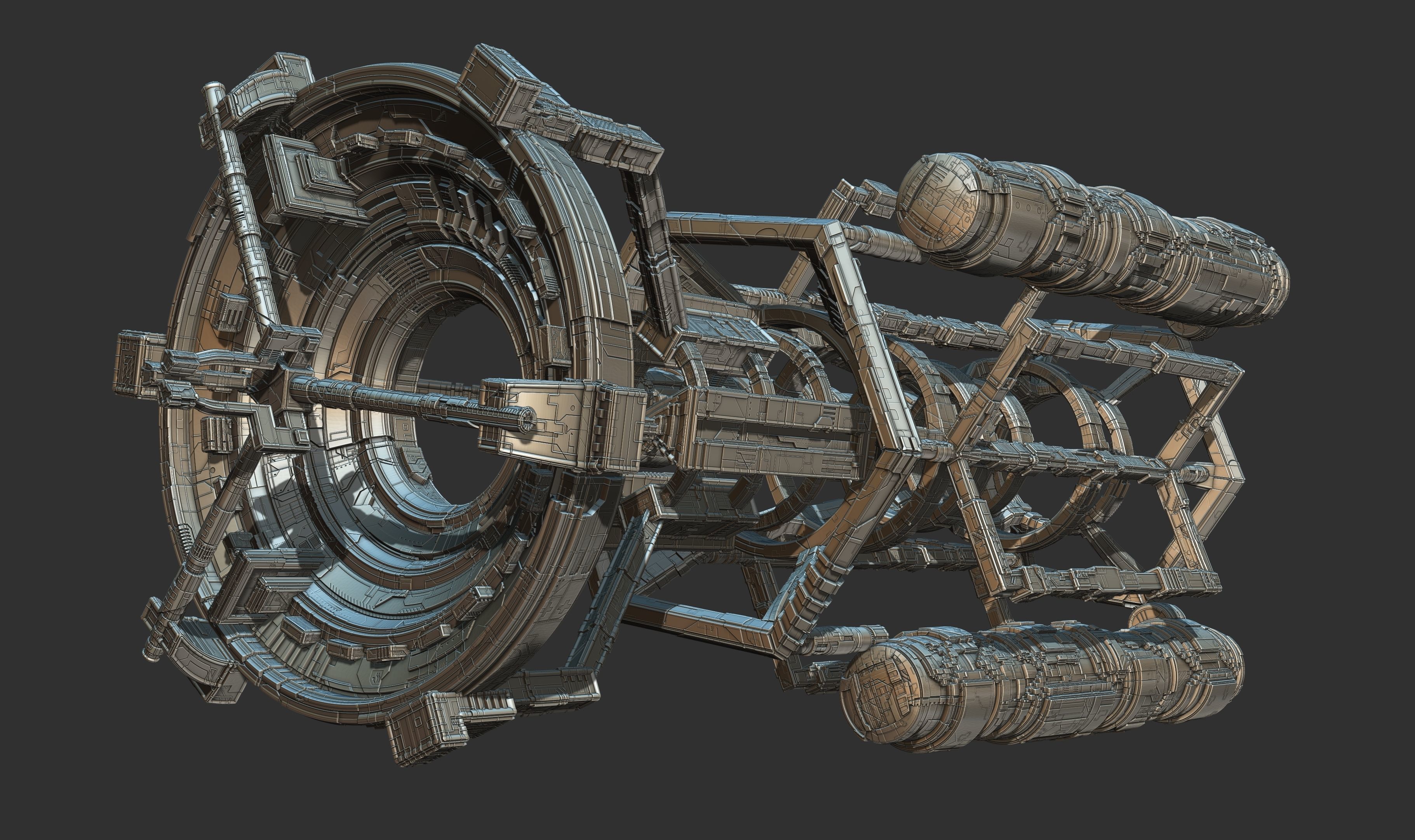 space equipment node 00199 3D model_7