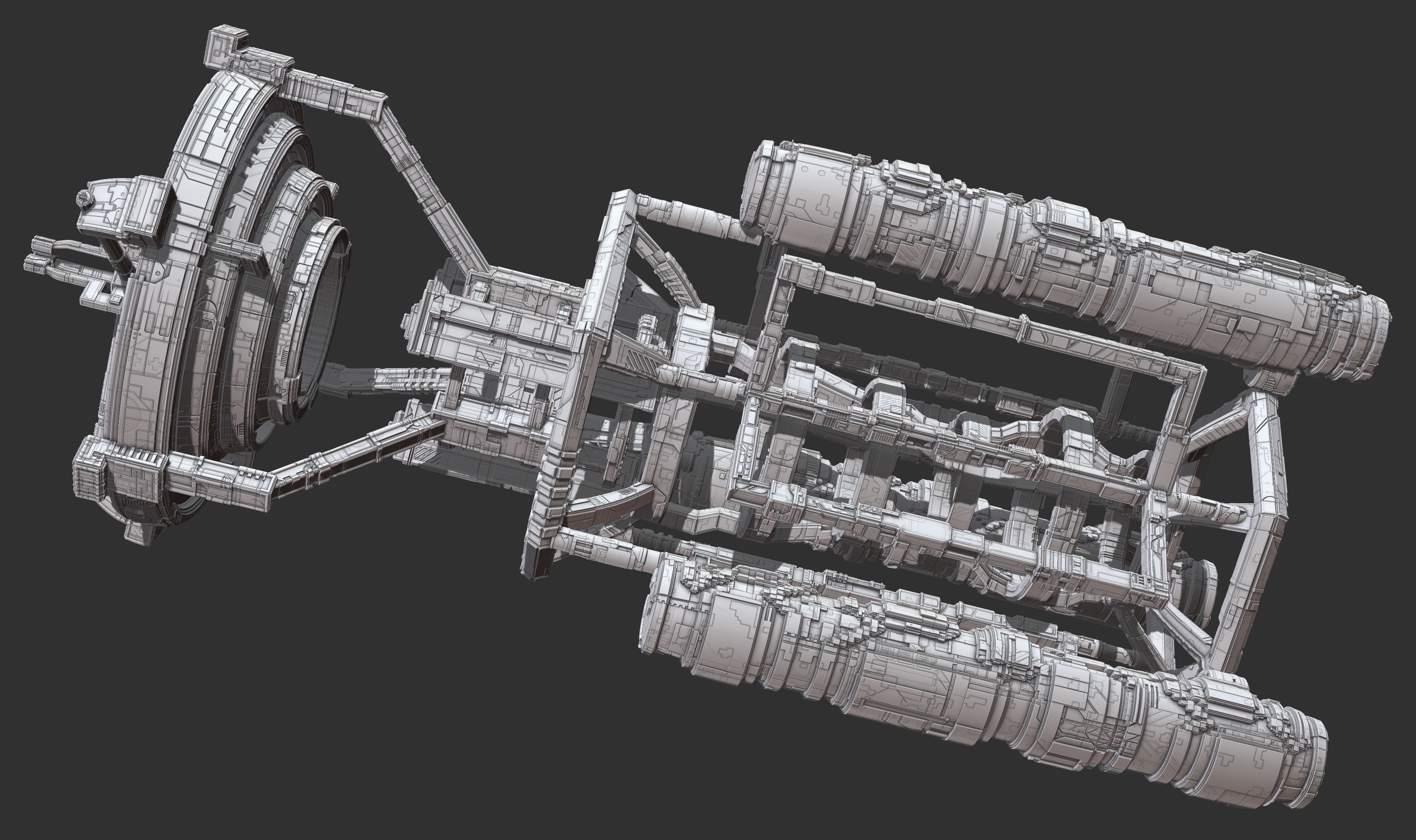 space equipment node 00199 3D model_5