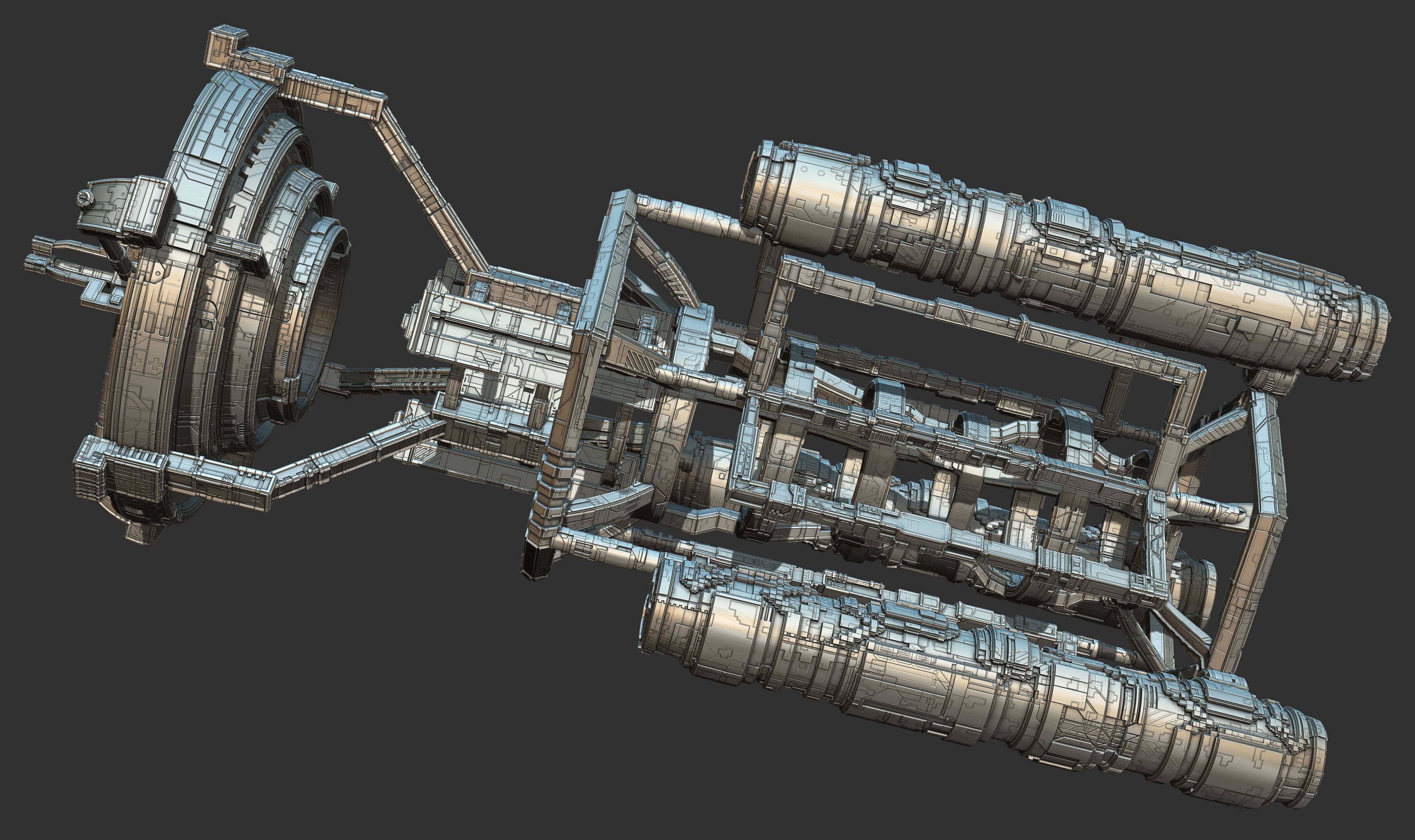 space equipment node 00199 3D model_4