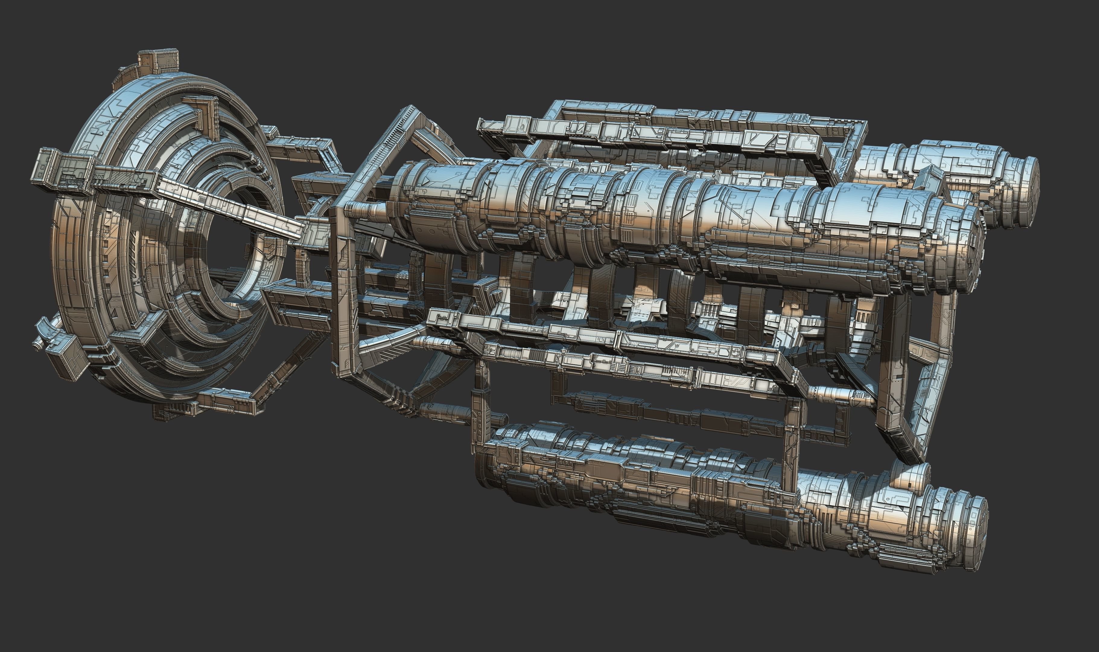 space equipment node 00199 3D model_1