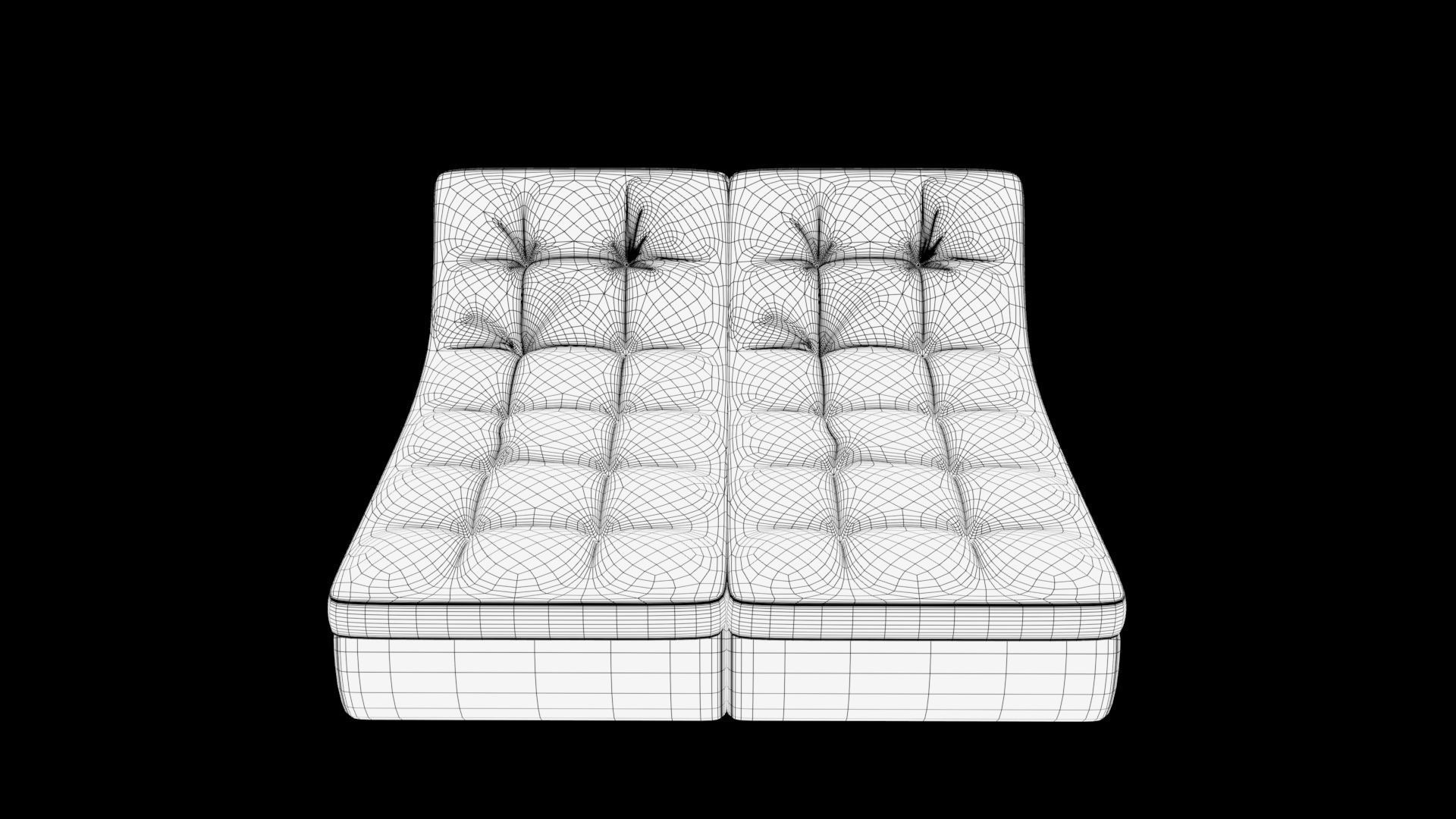realistic sofa 3D model_6