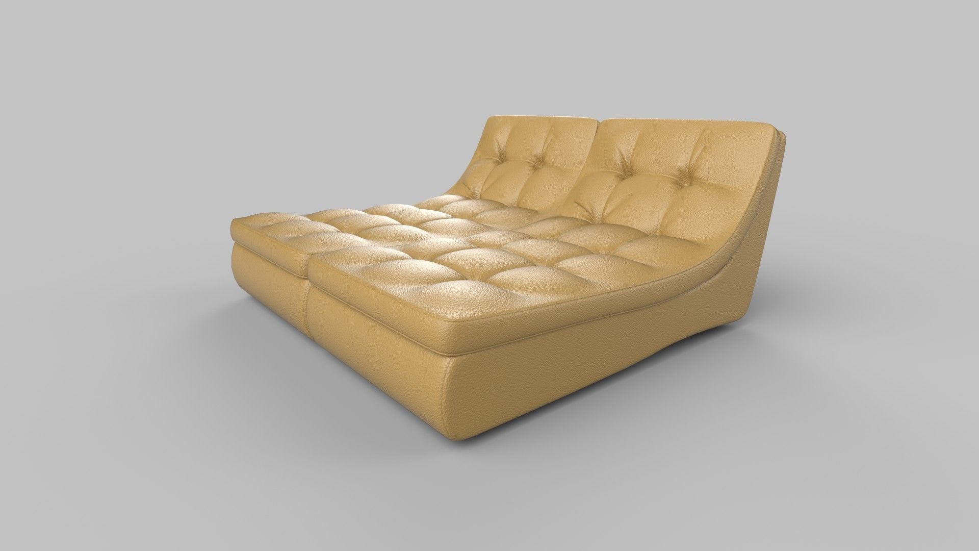 realistic sofa 3D model_5