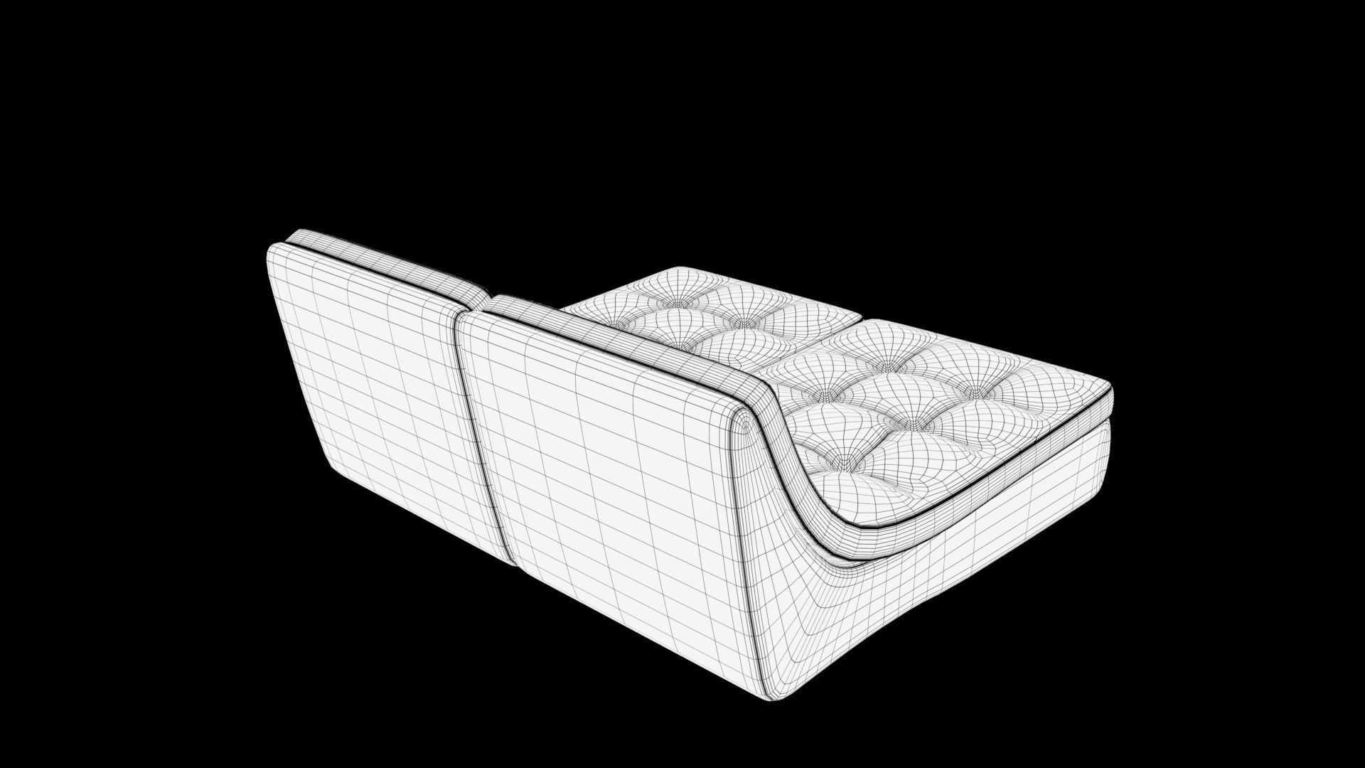 realistic sofa 3D model_9