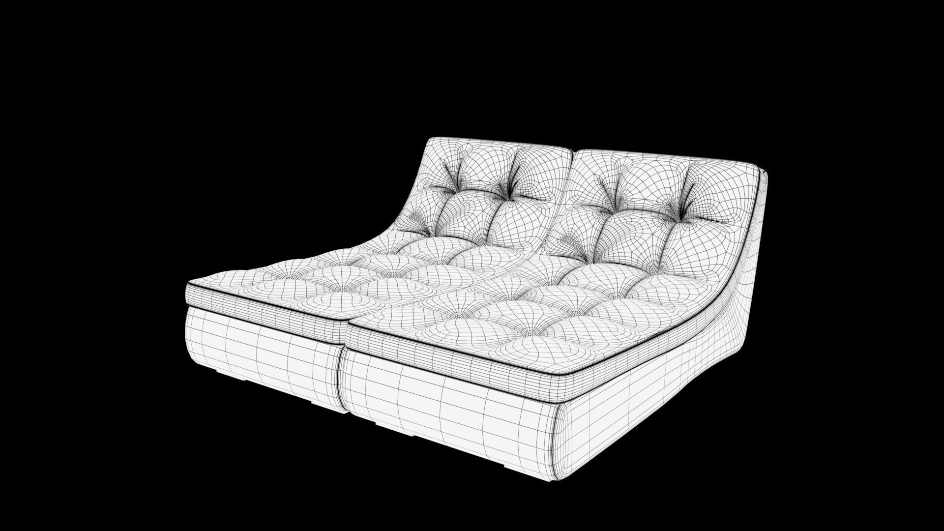 realistic sofa 3D model_7