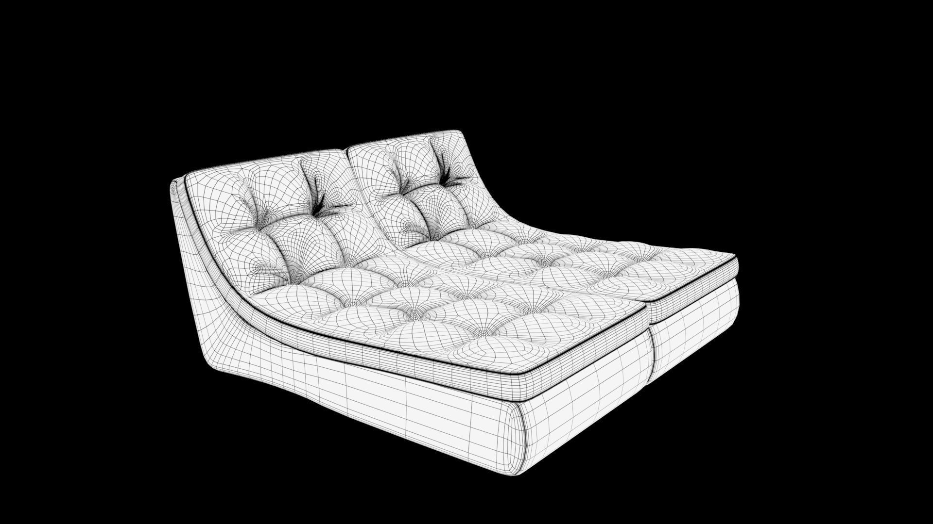 realistic sofa 3D model_8